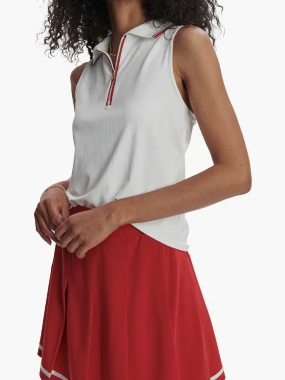 Varley Fritton Rib Performance Polo - Size S - Picture 3 of 8